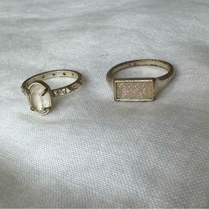 Kendra Scott rings